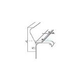 Stegmeier Capstone Form with Tie Wire & Plumb Strip | 8' Length x 6" Height | 14 / Box | White Finish | 9CF912
