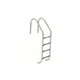 SR Smith 4-Step Standard Plus Commercial Ladder With Stainless Steel Treads | Marine Grade | 23" with .065 Thickness | 10043-MG