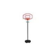 Hathaway Streetball 79-Inch High Adjustable Portable Basketball System | White | BG50365