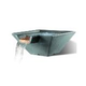 Slick Rock Concrete 34" Square Cascade Water Bowl | Denim | No Liner | KCC34SNL-DENIM