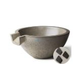 Slick Rock Concrete 24" Classic Spill Water Bowl | Onyx | No Liner | KSPC2412NL-ONYX