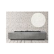 Prism Hardscapes Tavola 110 Fire Pit Table | Liquid Propane | Windguard | Ultra White | PH-439-5LP