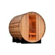 Golden Designs Uppsala 6 Person Traditional Barrel Steam Sauna | Canadian Red Cedar | GDI-SJ-2006-CED