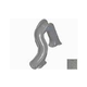 Global Pool Products Rip Tide Slide with LED Light | Right Turn | Sandstone | GPPSRT-SAND-R-LED