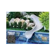 SR Smith 10' Garden Ride Pre-Configured Custom Slides | Right Curve | Starry Night | GRS10-CR-60-C