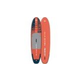 Aqua Marina All-Around Advanced iSUP | Carbon / Fiberglass Hybrid Pastel Paddle and Coil Leash | Atlas - Sky Glider | 12' x 34" | BT-23ATP