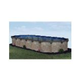 Custom Coronado 16' x 24' Oval Above Ground Pool Package | 54" Wall | Sergio | 189957