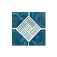 National Pool Tile Blue Seas 6x6 Series | Teal | SEA-TEAL DECO GL