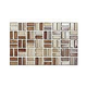 Cepac Tile Serenity Basket Weave Series 0.5x1 Tile | Autumn Leaves | SR1-BW