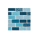 National Pool Tile Essence 1x2 Glass Tile | Imperial Blue | ES-IMPERIAL 1X2