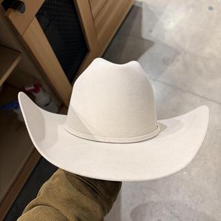 Chapeau Cowboy Serratelli Mason 100% Poils De Castor - Taille 7 Silverbelly - Neuf Sans étiquette