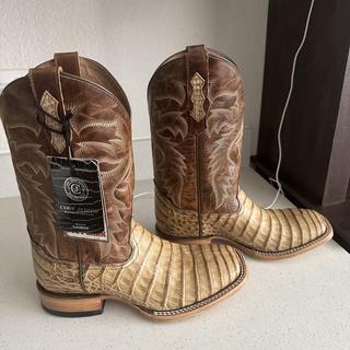 Cody James Men's Caiman Belly Western Boots - Broad Square Toe