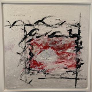 Modern Shallow White Canvas Floater Frame