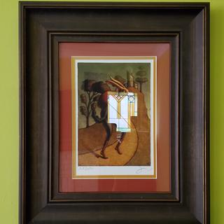 Custom Espresso with Muted Gold Picture Frame | Custom Sizes Available | pictureframes.com
