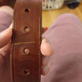 Ceinture En Cuir Nixon ADN - Taille X-Small - Couleur Saddle Emboss - Neuf Avec étiquettes