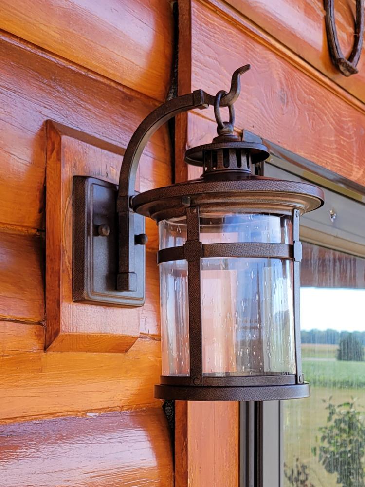 Rustic Bronze LED Porch Light 11.5 Inch Outdoor - #5X185 | Lamps Plus