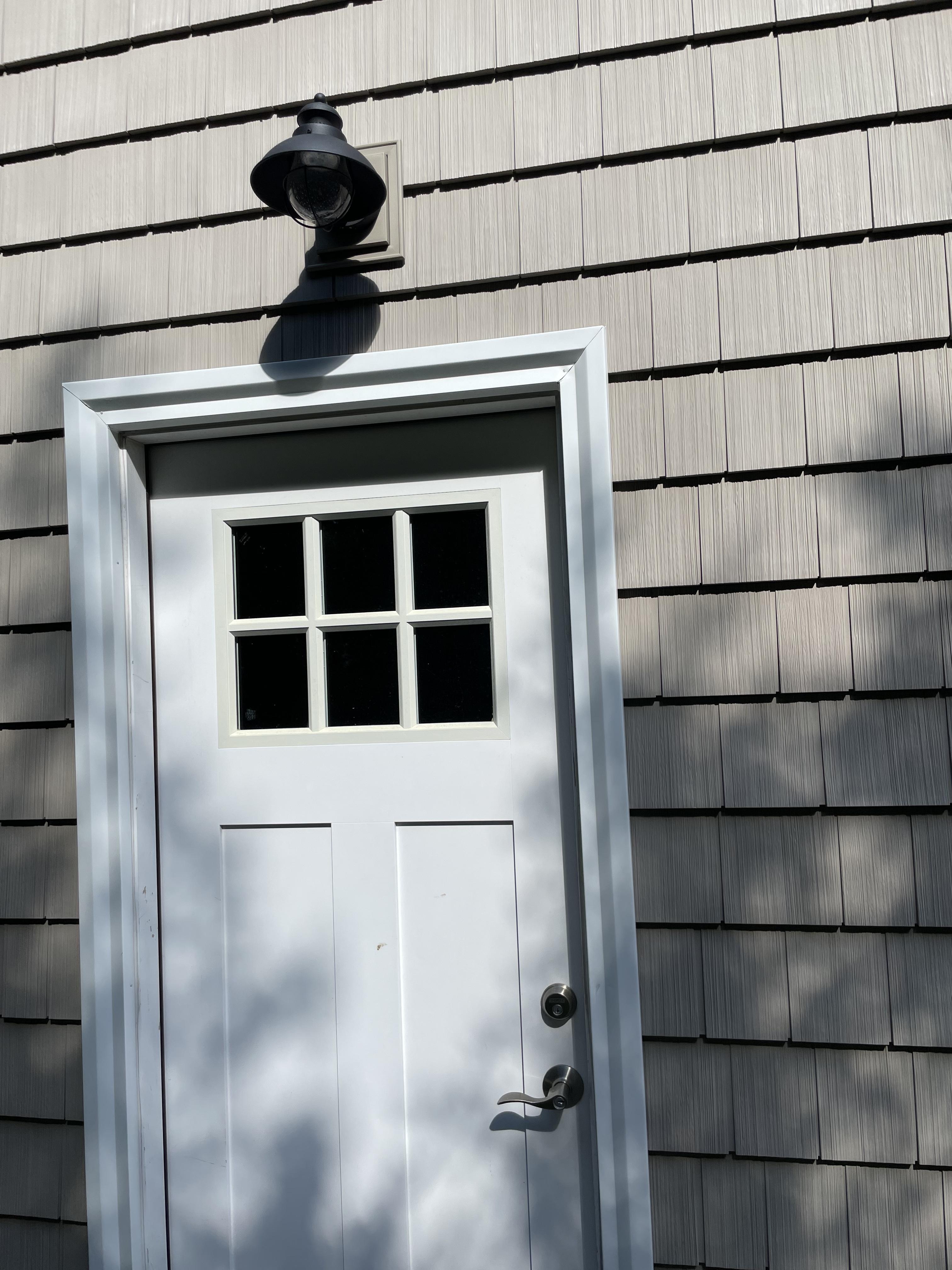 Black Farmhouse LED Porch Wall Light 8 Inch - #5C013 | Lamps Plus