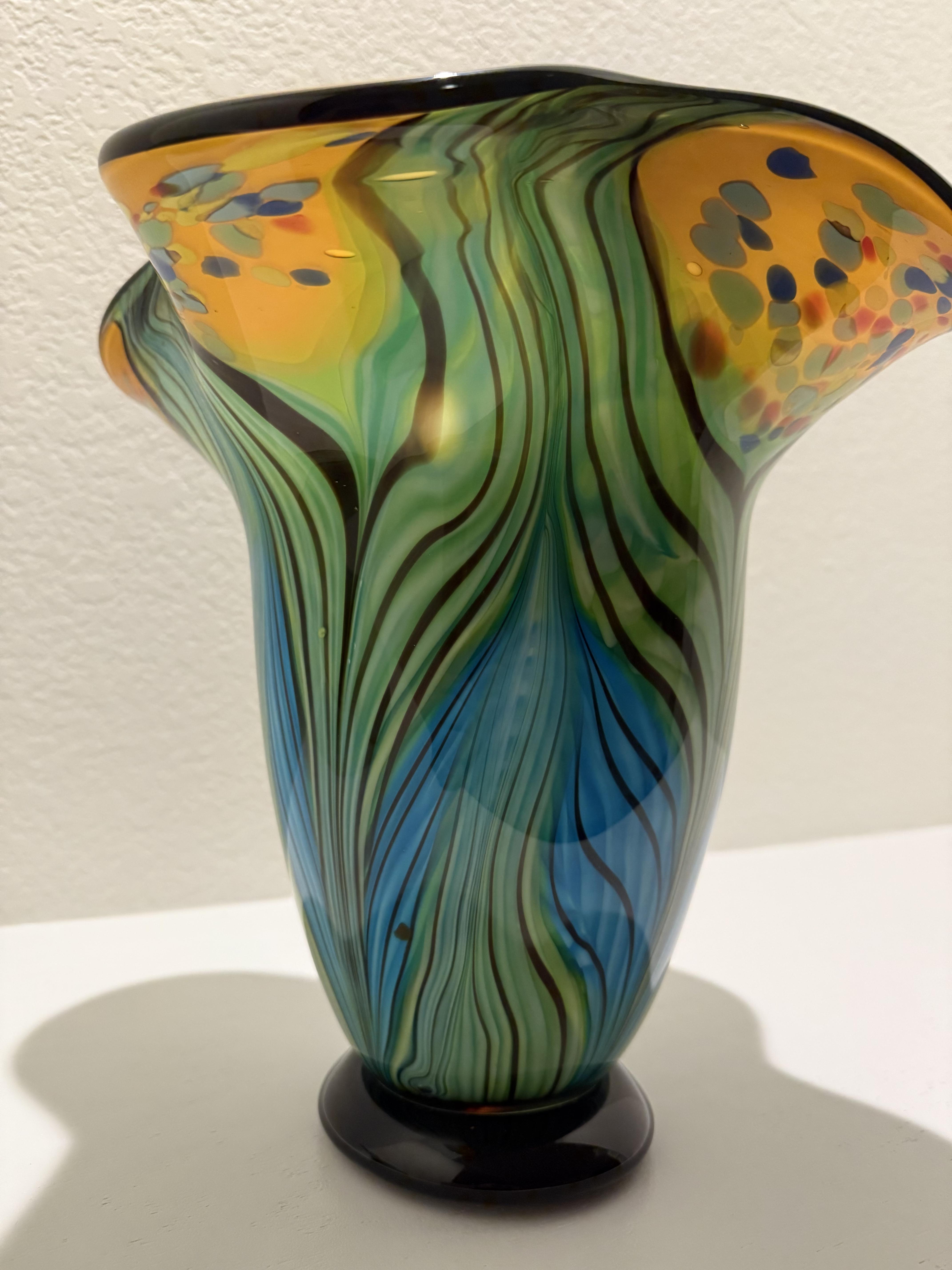 Dale Tiffany Kalmia Multi-Color 12 3/4