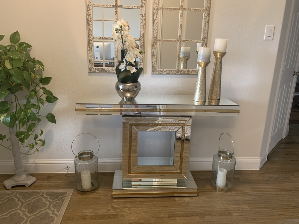 Lamps plus console table hotsell