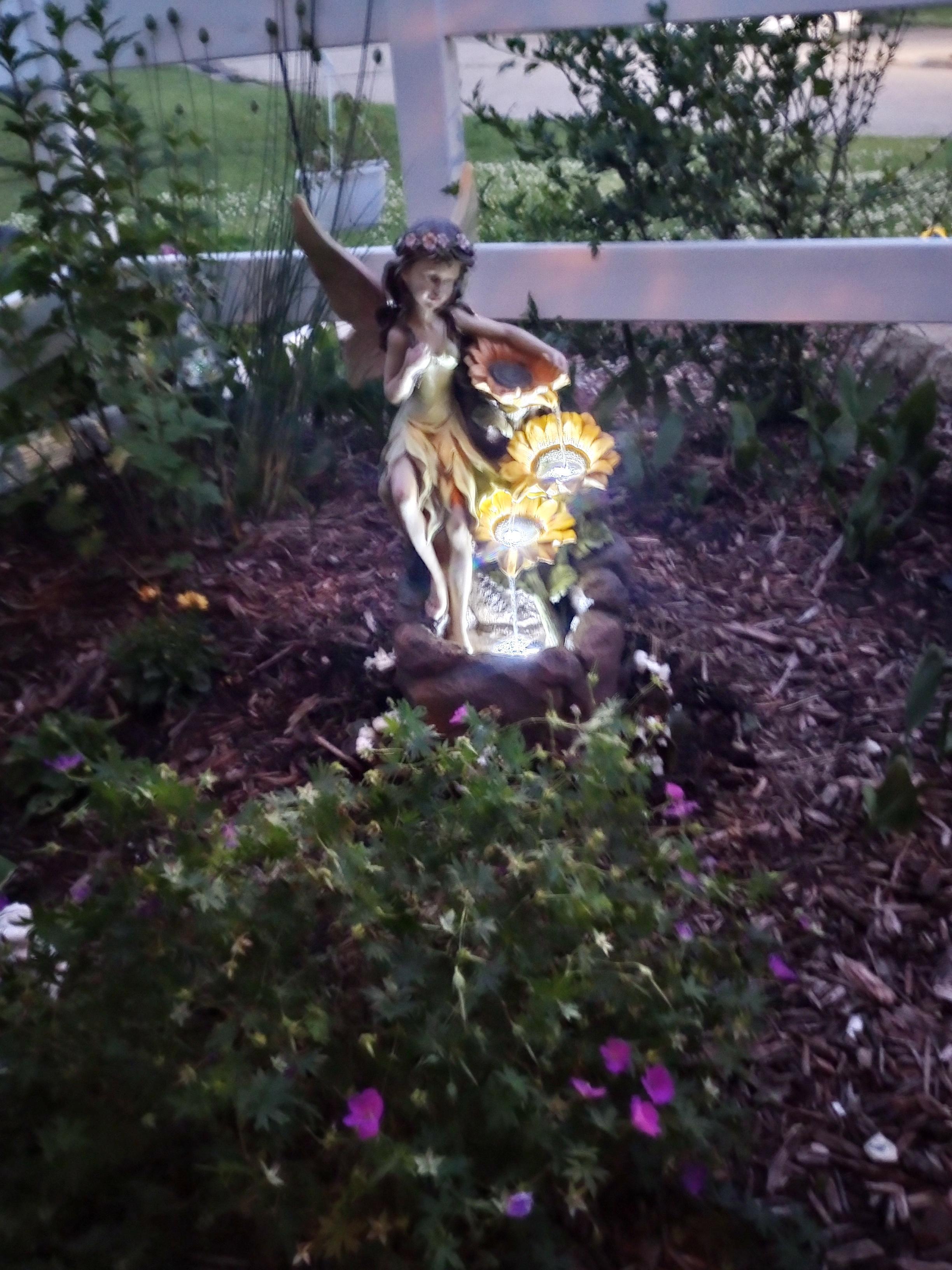 Garden Fairy with Sunflowers 26