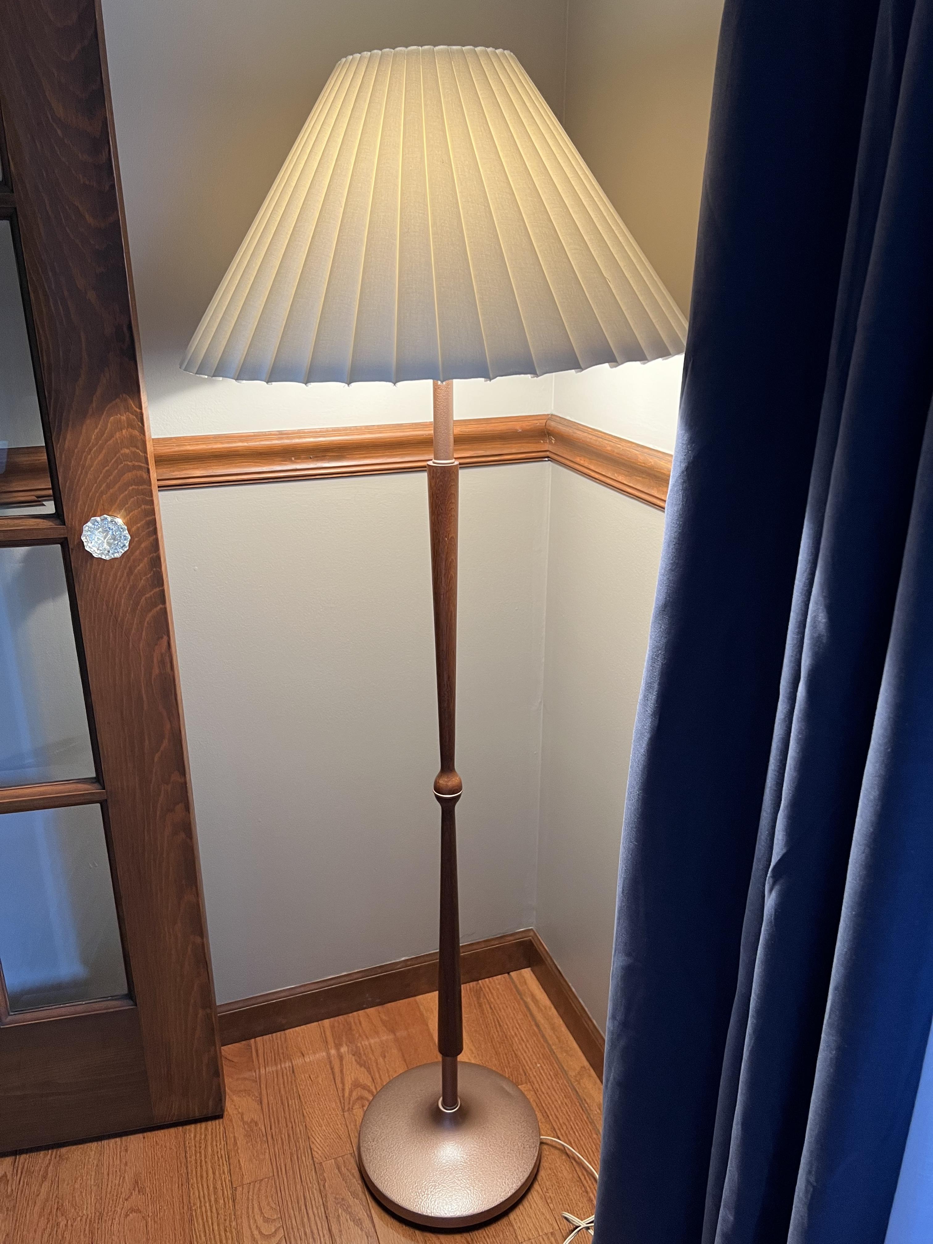 Springcrest Antique White Box Pleat Lamp Shade 6.75x20.75x12.5