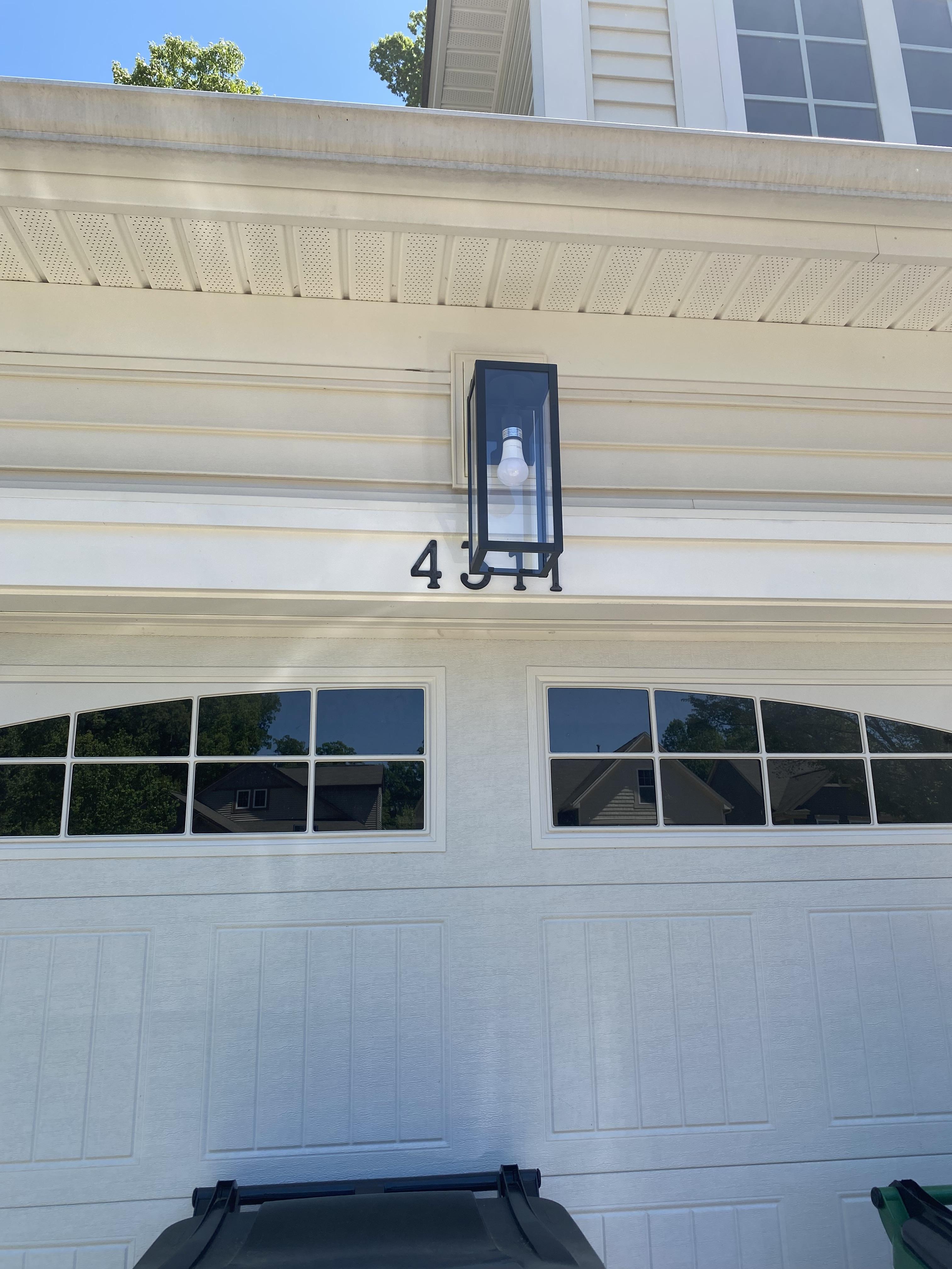 Black Contemporary Outdoor Porch Wall Light - #98Y71 | Lamps Plus