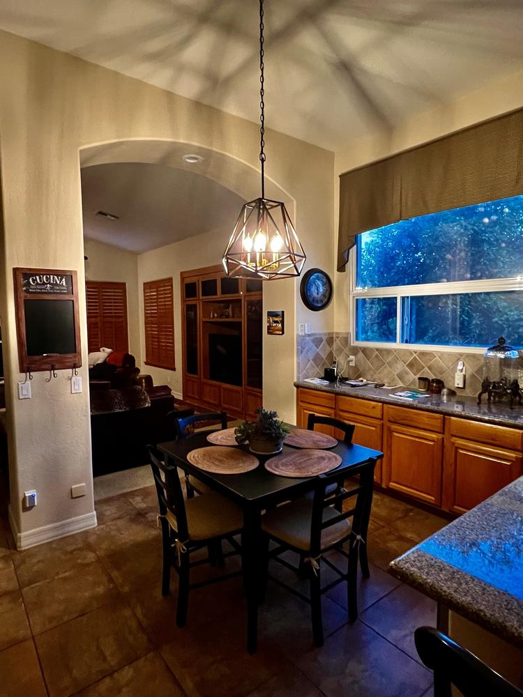 ライト・ランタン Glass-roots kubire Mid-Century 6-Light Opal Glass Globe Sputnik Chandelier