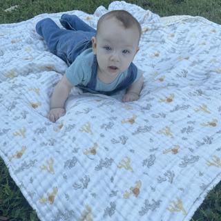 Submitted by Tiny kind Muslin blanket