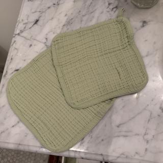 Submitted by Sage green washcloths