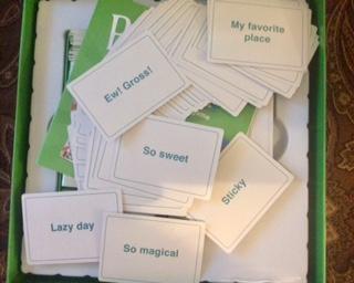The word cards