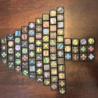 Paint wearing off cubes...