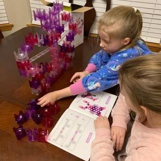 Building the Sparkle Butterfly Maze