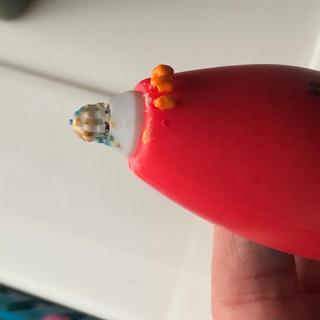 It blew apart