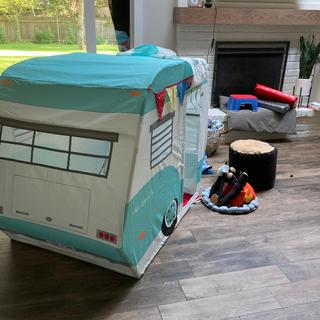 Awesome “camp site” for kiddos