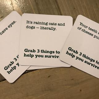 Silly scenario cards