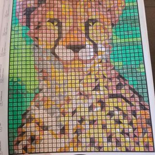Sample completed page from book 4