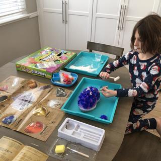 Digging for gems and giant poster