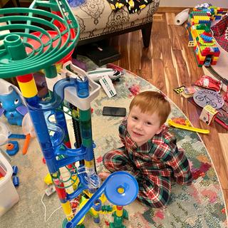 Marble maze on Christmas