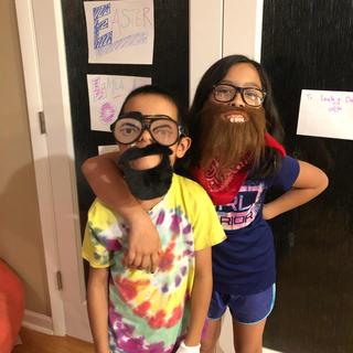 Who are those bearded children?