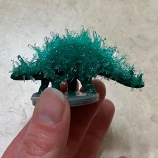 After 24hrs in mixture/removal from water container.