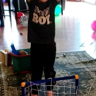 Jumping with joy!