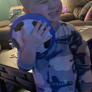 HE LOVES IT!!