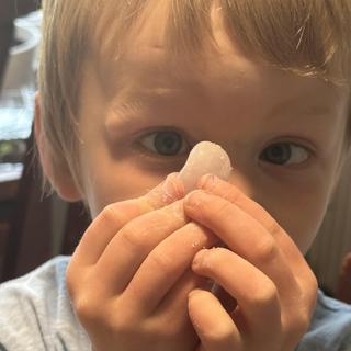 Granny look! My Rose Quartz!