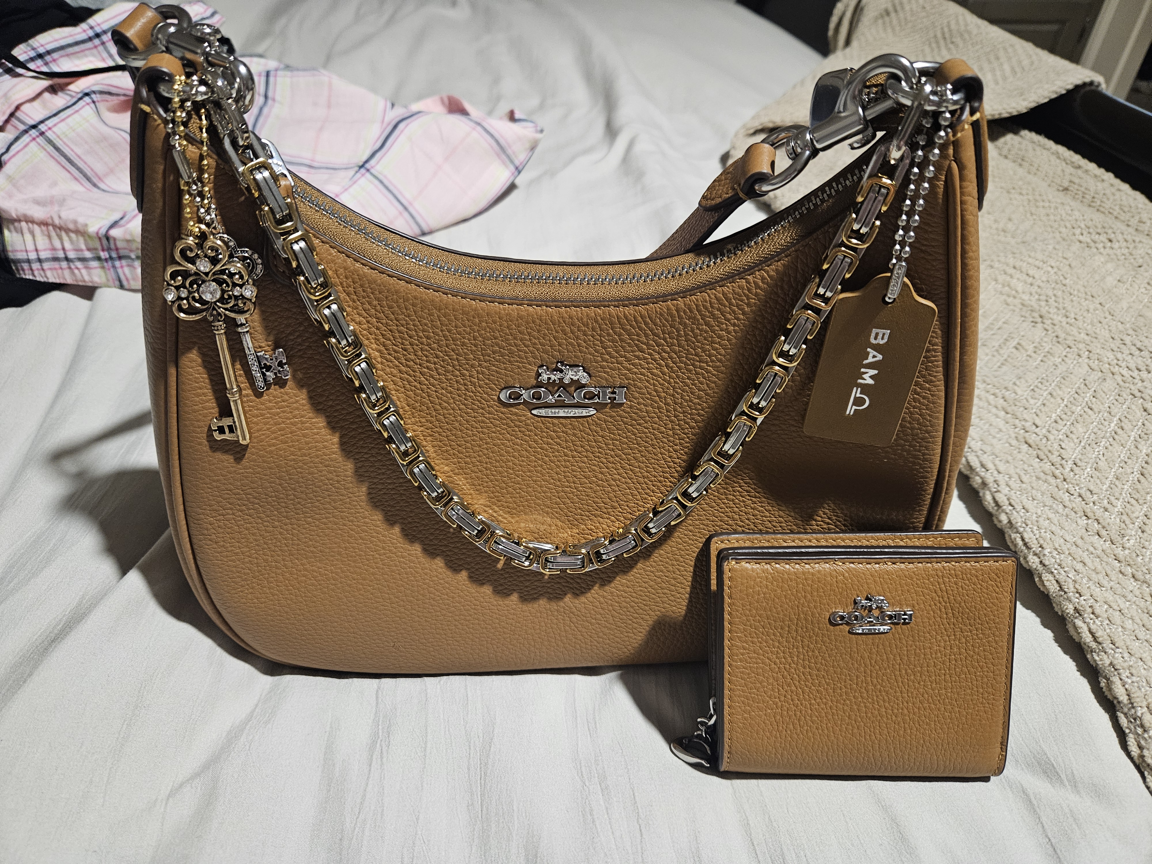 COACH® Outlet | Teri Hobo Bag In Signature Canvas