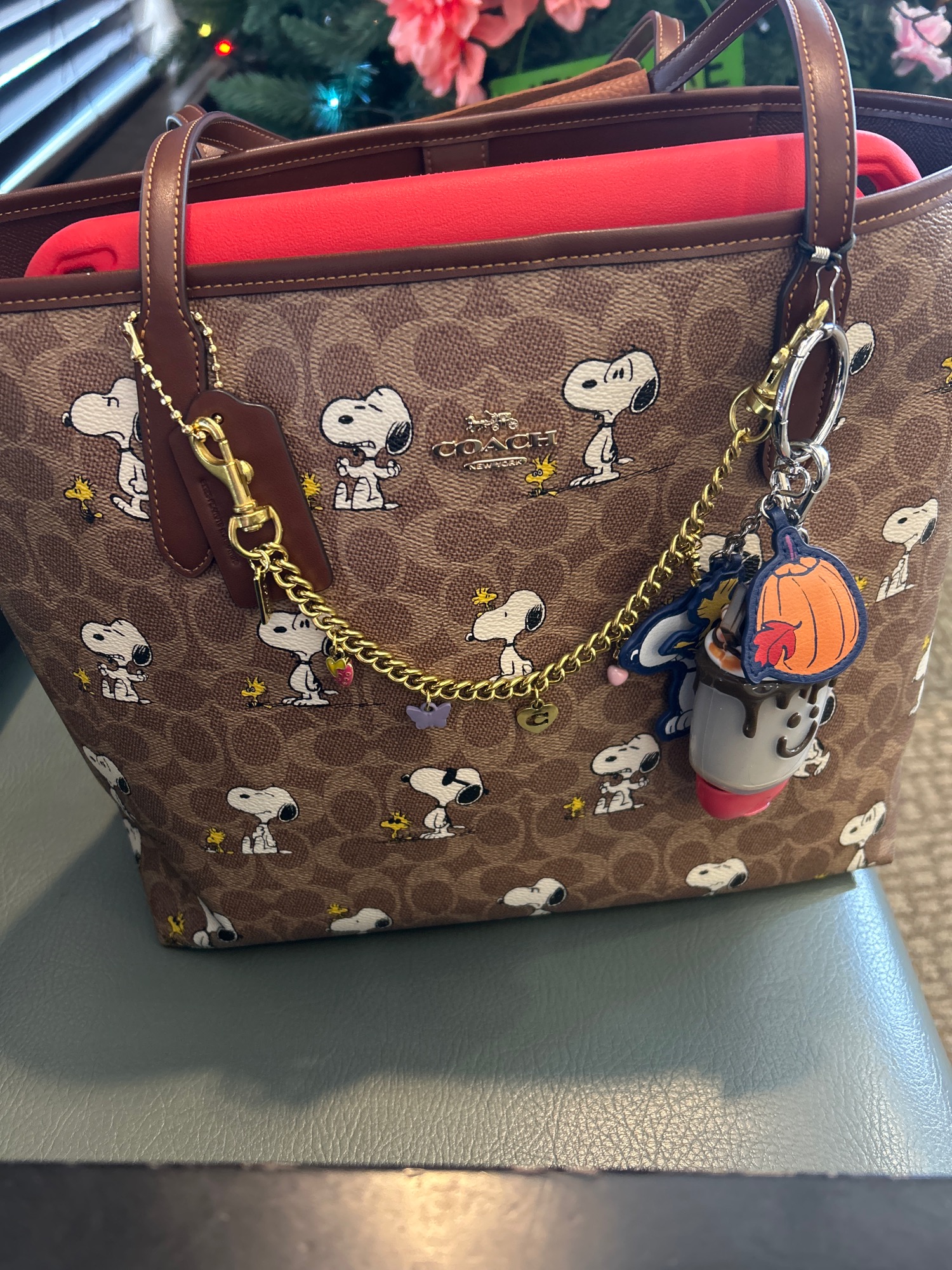 COACH トートバッグ F10911 COACH® | Willow Tote Bag 24 With Zebra Print