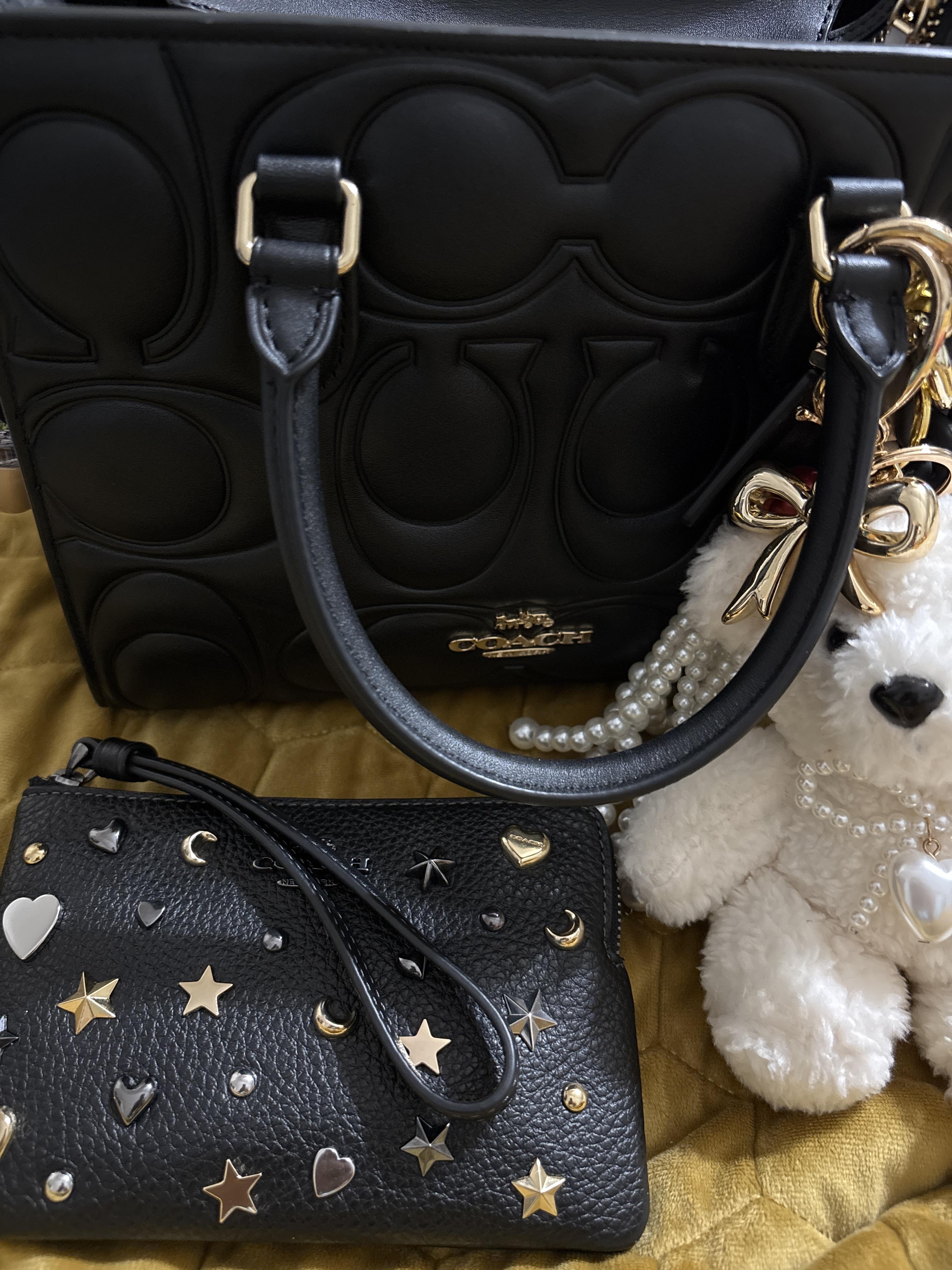 COACH® Outlet | Corner Zip Wristlet With Rivets