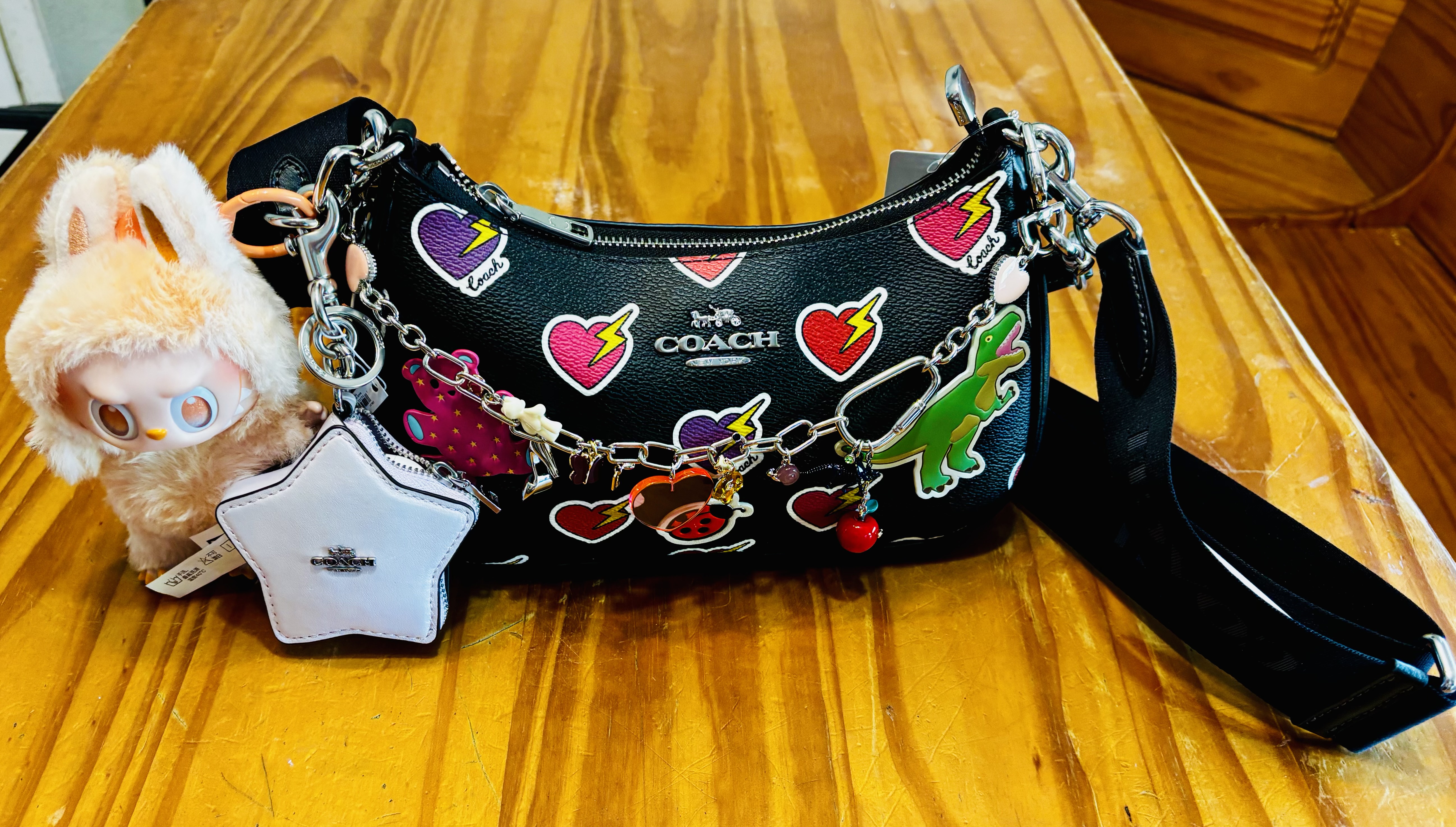 【COACH】Teri Shoulder Bag With Strawberry Print Coach Teri Shoulder Bag With Strawberry Print | Brixton Baker
