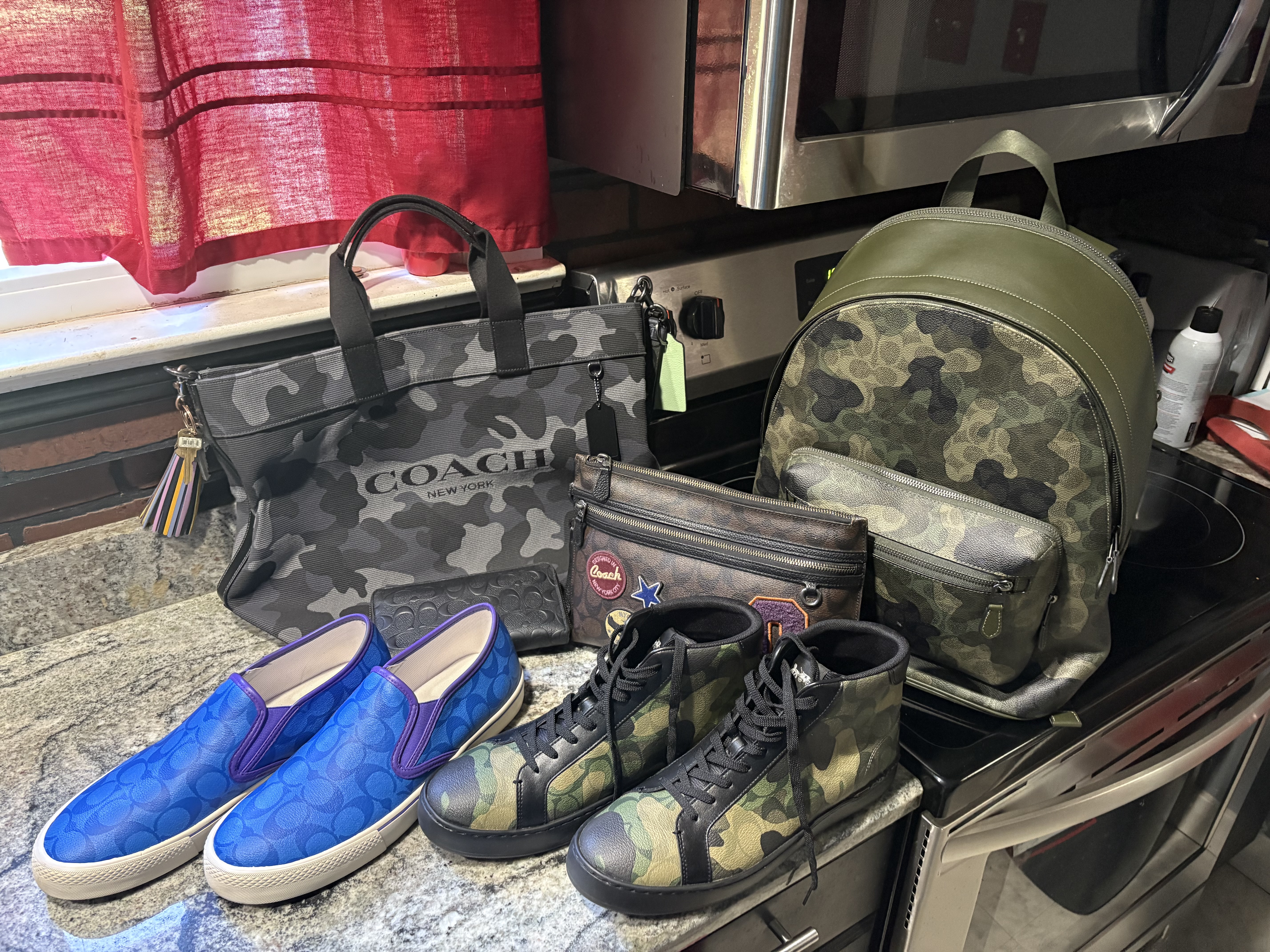 COACH® Outlet | West Backpack In Signature Camo Print