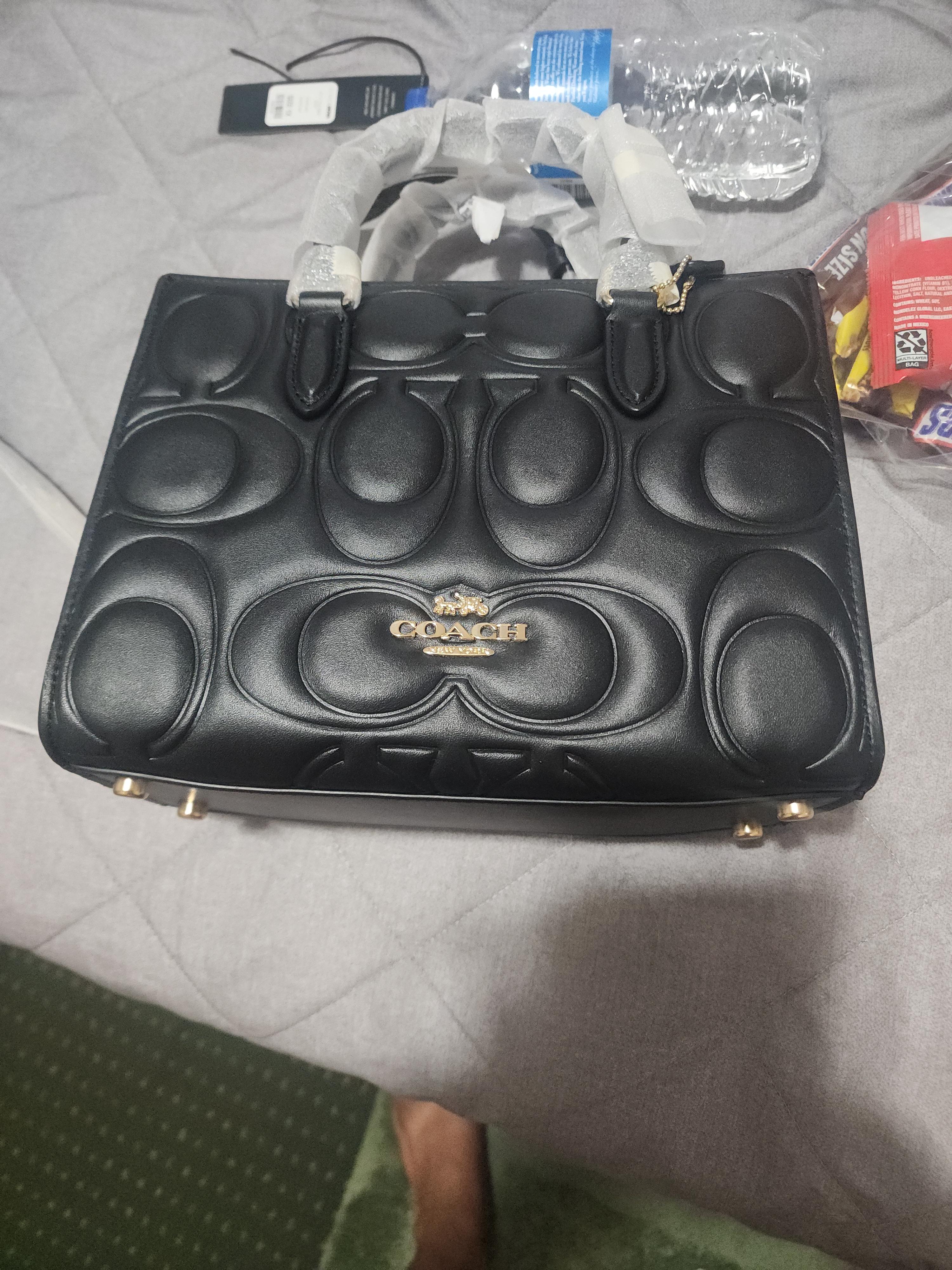 COACH® Outlet Maggie Small Tote Bag In Blocked Signature Canvas