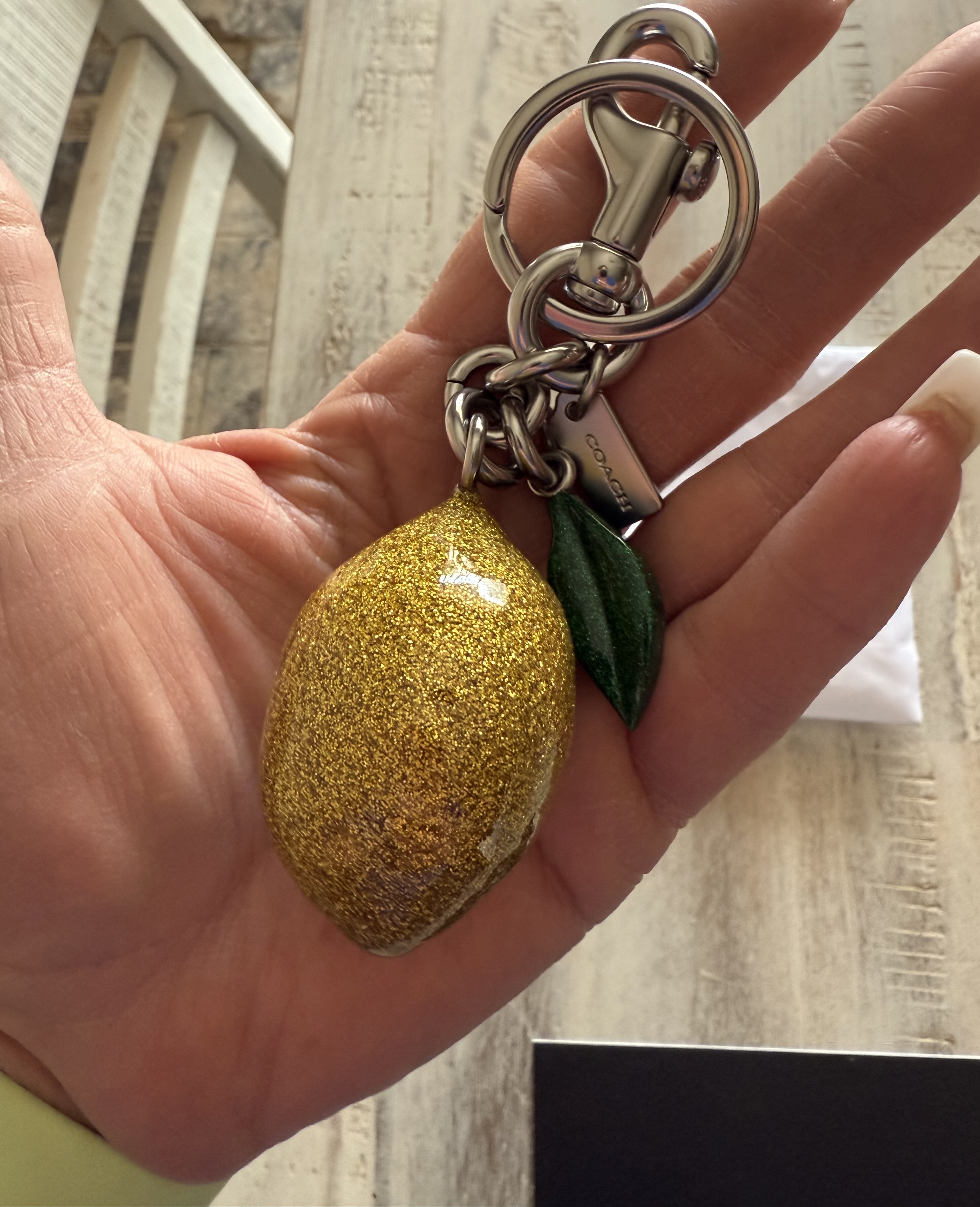 COACH® Outlet | Lemon Bag Charm